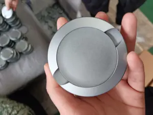 Fabricante profissional de caixa de lata snus de metal snus de liga de alumínio anodizado personalizada para usinagem cnc