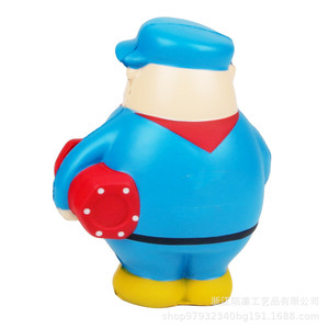 Juguete de Peluche Pu Fidget, Figura de Hombre Gordo, para Niños de 2 a 4 Años, Diseño Unisex - Product Image 5