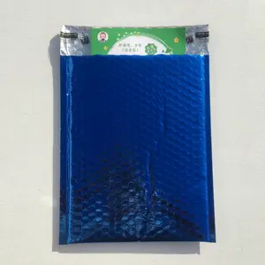 カスタマイズされた印刷されたポリエアバブルメーラーバッグ/パッド入りプラスチックメーリングバッグ/耐衝撃性包装バブル