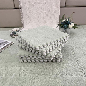 30CM * 30CM <span class=keywords><strong>Tapis</strong></span> en Mousse Eva en Velours pour Bébé Carrelage en Peluche <span class=keywords><strong>Puzzle</strong></span> <span class=keywords><strong>Tapis</strong></span> de Jeu Adhésif pour Enfants 1CM Moelleux Épais EVA Vivant - Product Image 2