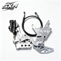 Kit de frein arrière Talaria XXX 3X en aluminium CNC avec support de double étrier, installation directe, sans dommages, accessoires pour moto