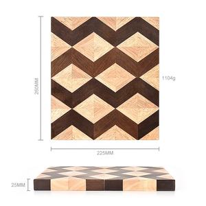 Planche à découper <span class=keywords><strong>de</strong></span> cuisine en <span class=keywords><strong>bois</strong></span> <span class=keywords><strong>de</strong></span> double face en érable massif, type puzzle, pour charcuterie et boucher - Product Image 2