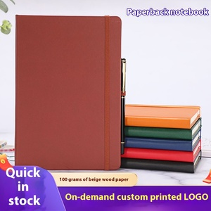 Taccuino per studenti in stile A5 con copertina rigida personalizzata per Account Book in pelle con linea orizzontale con superficie dura e diario orizzontale - Product Image 2