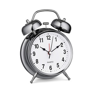 Silent Sweep Desk <b>Alarm</b> <b>Clock</b> Reloj Twin Bell Vintage <b>Alarm</b> <b>Clock</b> with Backlight - Product Image 1