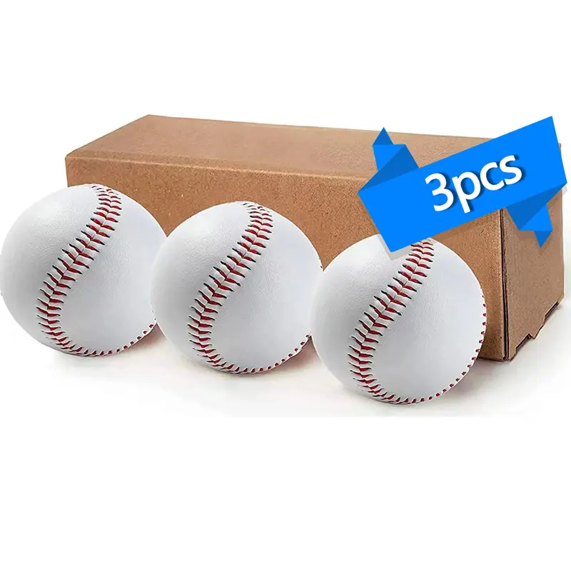 9Inch Aangepaste Kurk Core Softbal & Baseball Zware Training Lederen Honkbal Voor Volwassen/Jeugd Blank Baseball Voor League spelen