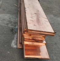 Barre plate en cuivre de haute pureté C11000 pour connexion d'armoires électriques