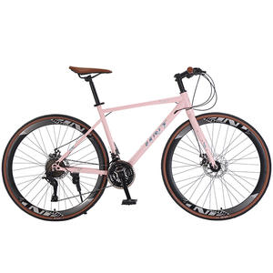 Vélo <span class=keywords><strong>de</strong></span> route 27 vitesses avec freins à disque, roues en alliage d'aluminium, cadre en acier 700C, roues libres, vélo <span class=keywords><strong>de</strong></span> route - Product Image 1