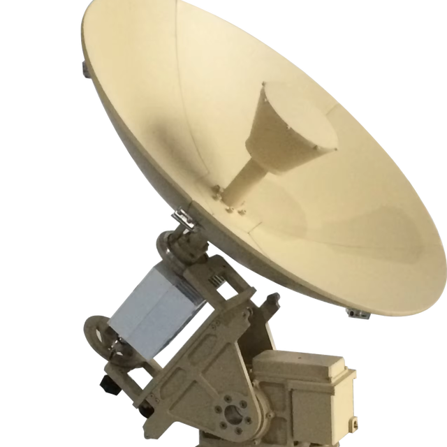 SATA 0.9m Auto Fly Away Satellite Communication Antenna