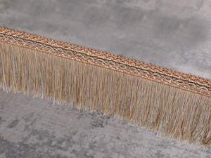 OFERTA ESPECIAL - <span class=keywords><strong>Mantel</strong></span> Transparente de PVC <span class=keywords><strong>con</strong></span> Borde de Flecos - Product Image 4