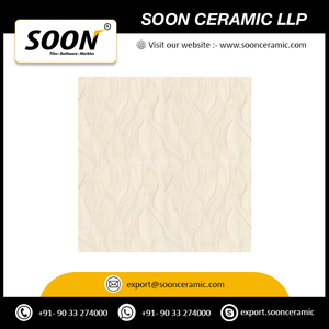 Azulejo de piso de piedra blanca de alta calidad 600x600 Azulejos de porcelana de sal nano soluble disponibles al por mayor - Product Image 6