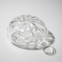 Balle creuse en TPR Squeeze-it en forme de peau de pain vapeur, style Xiaohongshu, transparente, souple, type ballon à eau, jouet anti-stress DIY, marque SW