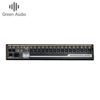 Console de mixage audio professionnelle GAX-MV16 16 canaux avec 99 DSP intégrés, lecture MP3 Bluetooth pour sonorisation et événements
