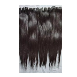 Qualité d'exportation 100% cuticule brute alignée vierge indienne cheveux os droit Remy Double dessiné 10A 12A 15A cheveux humains résistant à la chute - Product Image 2