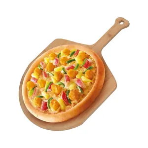 Hot Bán Thân Thiện Môi Trường Công Cụ Nướng Tre Bánh Pizza Vỏ 12 Inch Bánh Pizza Cắt Trái Cây Rau Phô Mai