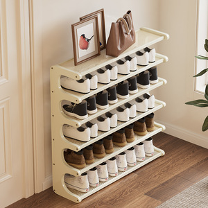 Multi-tier <b>shoe</b> <b>rack</b> for home use, ideal for entryways, dormitories, and general store use. - Product Image 3