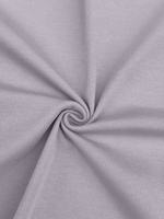 Tissu tricoté 240 g/m² en coton, lyocell et polyester, écologique, infroissable, avec bord côtelé assorti, anti-boulochage, maintien de la forme, tombé fluide, pour garçons