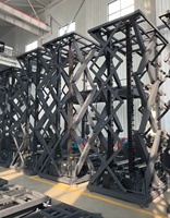Plateforme de scène élévatrice à commande DMX512, capacité de charge 1500 kg, technologie à chaîne rigide, élévateur à chaîne AdcMotion, course de 3500 mm, vitesse de 12 m/min