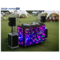 Affichage à LED polychrome de cabine du DJ P2 P1.86 Led pour des festivals de musique