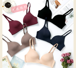 Seamless Bras for Women Push up Bras No Wire Brassiere a B Cup Underwear Everyday Comfortable Bra Lingerie Hot Popular Wire Free - Product Image 5
