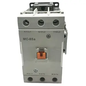 Contactor de CA de la serie MC, contactor eléctrico de productos de alta calidad, punto plateado, 220V/50HZ, 2a + 2b, 135a 3P, V