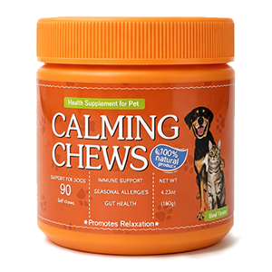 En stock - Friandises calmantes premium pour chiens et chats avec L-Tryptophane pour favoriser <span class=keywords><strong>la</strong></span> relaxation et le bien-être émotionnel - Product Image 1