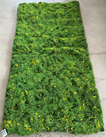 EG-J091 Mur végétal artificiel en mousse DIY 1m*2m, décoration murale pour jardin, plante verte artificielle en mousse