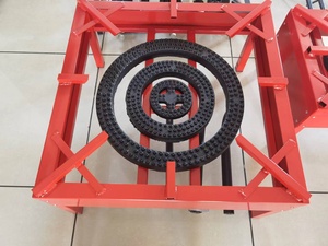 Cuisinière à gaz de haute qualité en fonte de butane à 4 brûleurs, brûleur à <span class=keywords><strong>wok</strong></span> à feu puissant, cuisinière à gaz puissante - Product Image 2