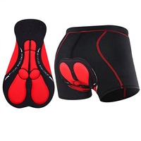 Shorts de cyclisme respirants en polyester pour VTT, vélo de route et équitation, unisexe, avec coussinets en silicone épaissis pour une performance accrue