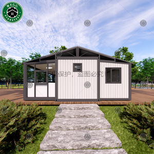 Maison conteneur pliable de luxe pour le camping, haute qualité, prix abordable, maisons préfabriquées, mini-maison portable, maison préfabriquée - Product Image 4