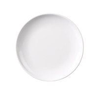 Assiettes à dîner en mélamine incassables de 10 pouces-Assiettes d'apéritif blanches en plusieurs tailles pour une utilisation intérieure et extérieure