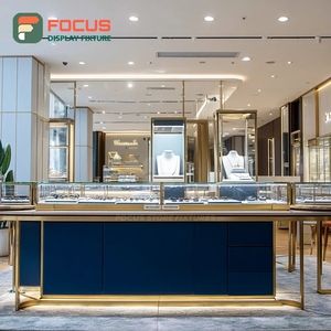 Sistema de Exhibición de Joyería de Lujo, Vitrina de Vidrio Templado para Tiendas de Marca - Product Image 4