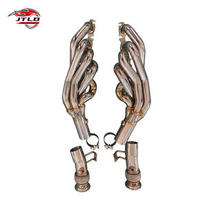 Colector de escape pulido JTLD Performance 304SS para Audi R8 V10 5.2L 2010-2020 para cabezal de escape Gallardo/Huracan - Product Image 5