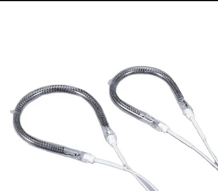 IR Quartz Sauna Room Electric Plastic Forming clear Halogen Heater element IR Heat Lamps Emitters Halogen tube 56