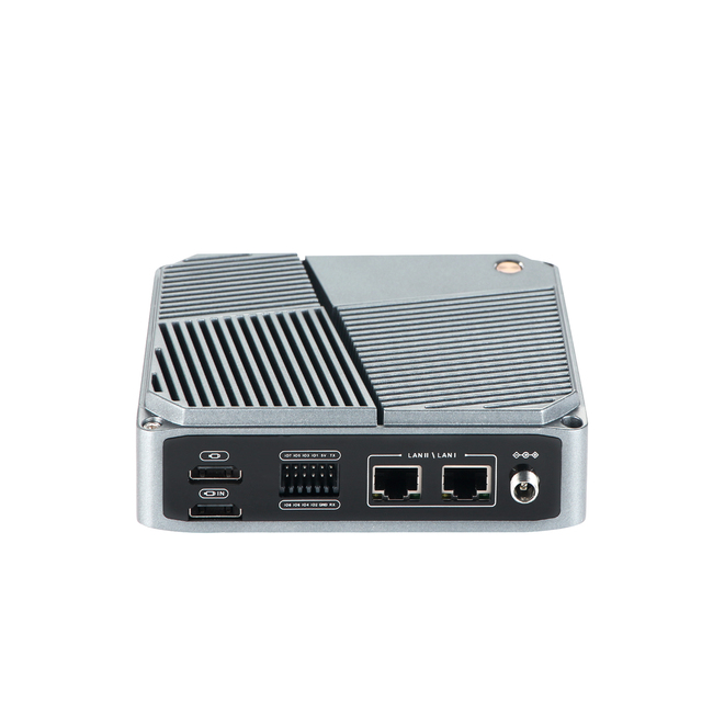 Edge AI Computing Mini PC IoT Edge Gateway RK3588 8-core 64-bit 6TOPS NPU Dual LAN HD-MI 8-pin GPIO Ubuntu22.04 AI Accelerator