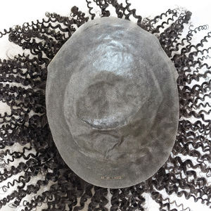 <span class=keywords><strong>Postizo</strong></span> de <span class=keywords><strong>Cabello</strong></span> Humano Natural <span class=keywords><strong>con</strong></span> Estilo Afro Rizado, Trenzado, <span class=keywords><strong>con</strong></span> Base de PU Delgada <span class=keywords><strong>para</strong></span> Hombre - Product Image 3