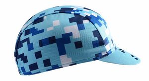 Vente en gros de chapeau de vélo respirant OEM, casquette de <span class=keywords><strong>cyclisme</strong></span> personnalisée Coolmax imprimée par sublimation - Product Image 2