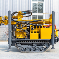 Foreuse de Puits d'Eau de 180 Mètres à Vendre, Machine de Forage Hydraulique pour Forages de 200 Mètres