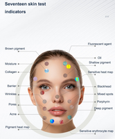 Sistem Diagnosis kulit 3d terbaru 36 juta mesin analisis wajah penganalisa deteksi kelembaban kulit perangkat penggunaan Salon