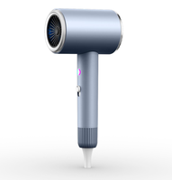 Sèche-cheveux professionnel de salon Banne 2400W pour hôtels avec puissant diffuseur d'ions négatifs pour un style rapide