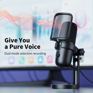 Microphone à condensateur professionnel pour <span class=keywords><strong>studio</strong></span> d'enregistrement, pour le chant, podcast USB, filaire, microphone à bas prix - Product Image 2