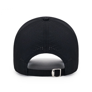 Baseball Cap Mesh Unisex Breathable Sun Protection Outdoor Sports Hat Black - Product Image 3