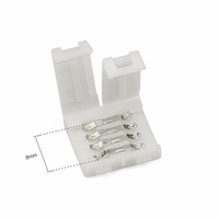 Tira de Luces LED RGB PBC de 8mm 10mm 4 Pines, SMD 3528 2835 Multicolor, Conector de Esquina, Gran Venta
