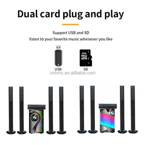 UF-6067 Nouvelle barre de son de haute qualité avec caisson de basses 5.1, haut-parleur Bluetooth sans fil, barres de son pour téléviseur - Product Image 4