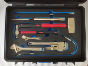 Oak Aluminum Bronze Explosion Proof Non-Sparking Tools <b>Set</b> 36pcs Wrench <b>Plier</b> Hammer Industrial Grade Hand Hard Case CE - Product Image 5