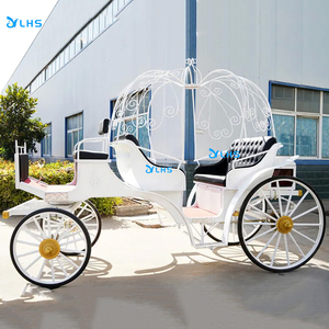 Coche clásico de <span class=keywords><strong>segunda</strong></span> <span class=keywords><strong>mano</strong></span> para boda romántica, Buggy de Cenicienta europeo retro para fiesta de cumpleaños, en stock - Product Image 3