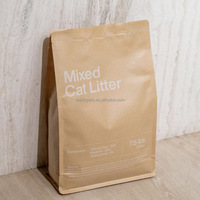 Litière pour chat à agglomération rapide et contrôle des odeurs |   Mélange Bentonite-Tofu Sans Poussière et Lavable |   Approvisionnement en gros d'usine