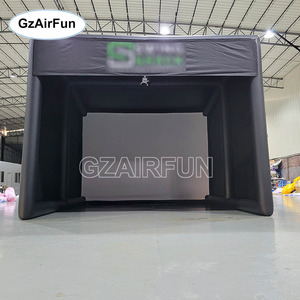 Simulateur de golf commercial de haute qualité sur mesure pour la maison, tente de practice gonflable pour l'entraînement - Product Image 1