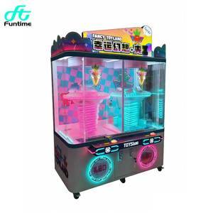 Máquina recreativa de grúa de alta calidad para 2 jugadores, mini máquina de garras para premios de peluches, operada con monedas, para parques de atracciones. - Product Image 1