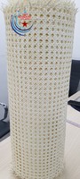 Rollo de Mimbre Natural Blanqueado de Primera Calidad Viet Starlight, Grado AA, 15m de Longitud, para Uso en Muebles, Origen Vietnam