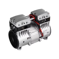 Nouvelle conception, compresseur d'air médical et dentaire portable super silencieux, refroidi par air, à piston, grand débit, sans huile, à vendre